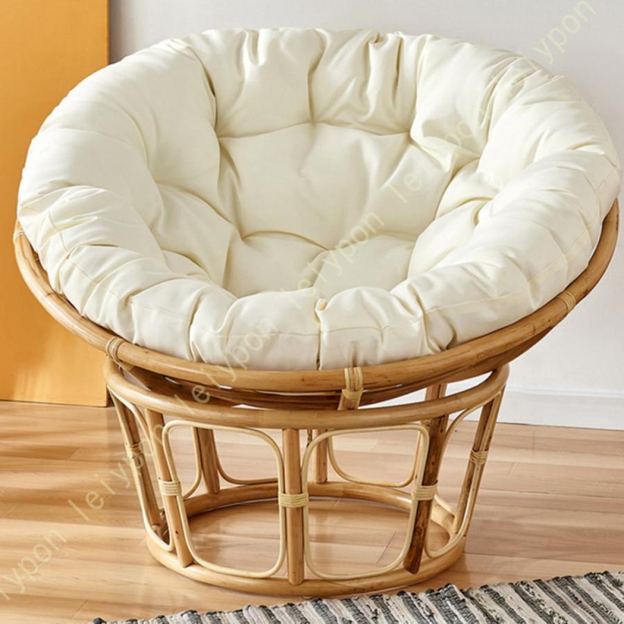 ラタンチェアクッション 座布団 座面クッション 防水 耐日光性 人間工学設計 柔らかい ふわふわ 通気性..