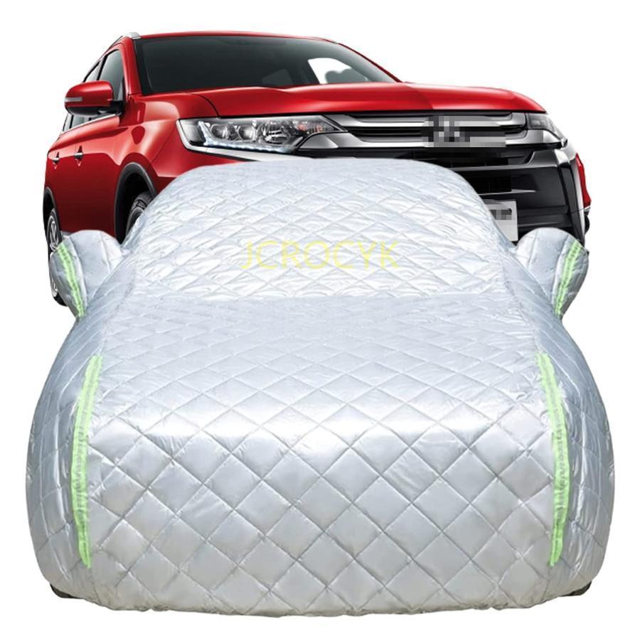 車 カバー 三菱 アウトランダー 2021年12月? と互換性の 防雪性 ボディカバー Car Cover 全天候型保護カーカバーオックスフォードクロス