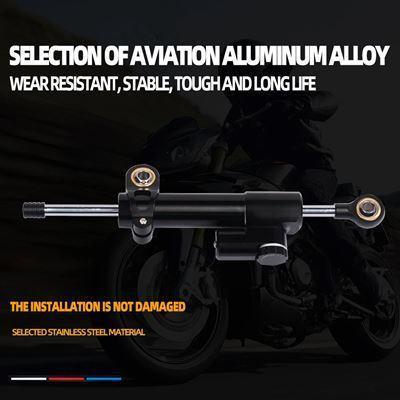 カワサキ バイク ステアリングダンパー スタビライザー アクセサリー Z1000 ニンジャ ZX-6R ZX12R ZX14..