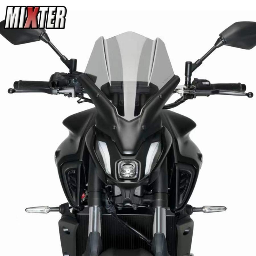 ��ޥ� MT-07 FZ07 2021 2022 �ġ���� ���ݡ��ĥǥե쥯���� ������ɥ����꡼�� ������ɥ�����ɥХ�����