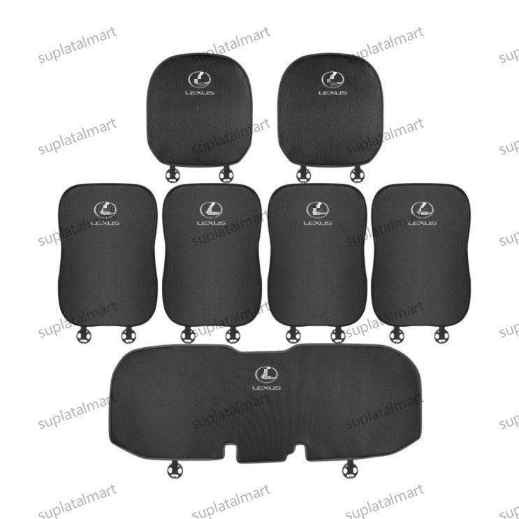 レクサス 車用 シートカバーセット 前座席用4枚+後部座席用3枚