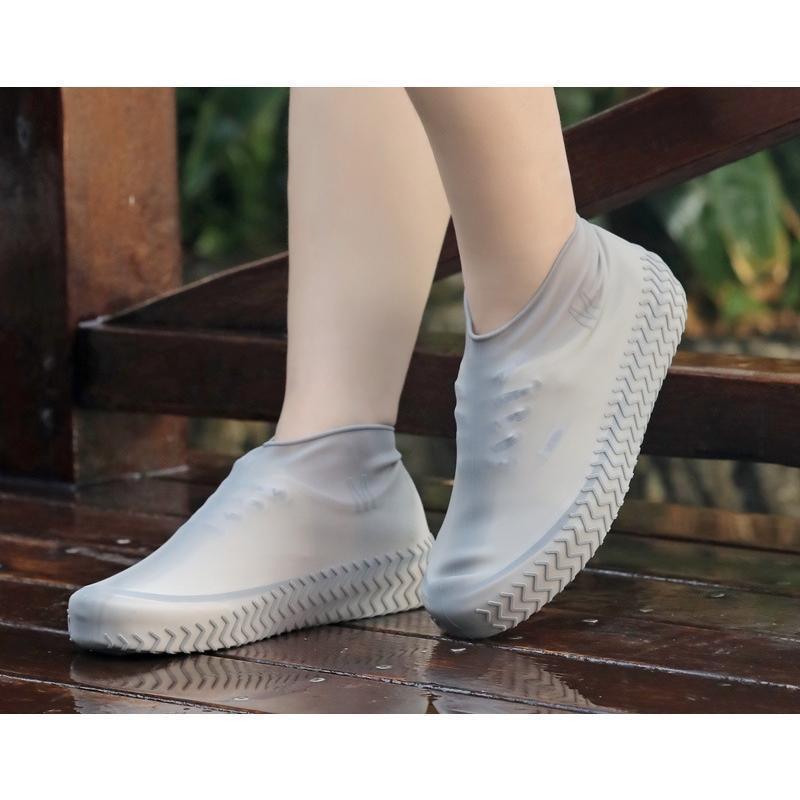 シューズカバー 靴カバー 防水 滑り止め 滑り防止 雨具 防滑 泥除け ない レインシューズ 靴ケア用品 ..
