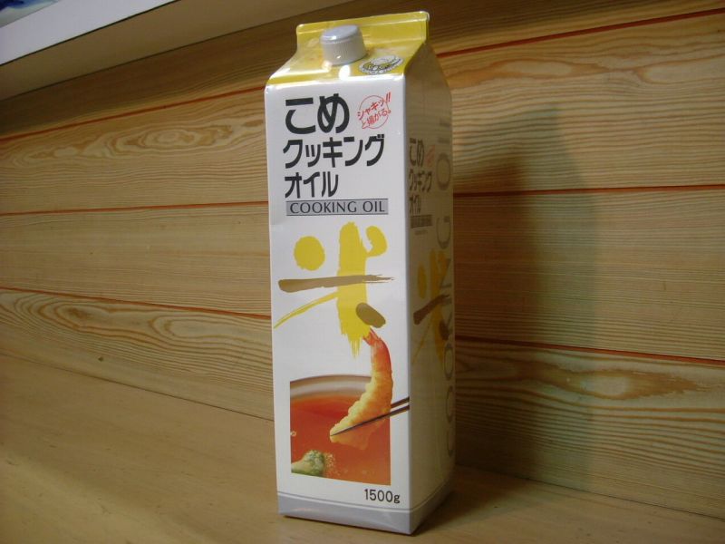 送料無料 こめ油 こめクッキングオイル（米油） 1500g×6本セット美味しさ、お米から♪栄養価の高い植物油