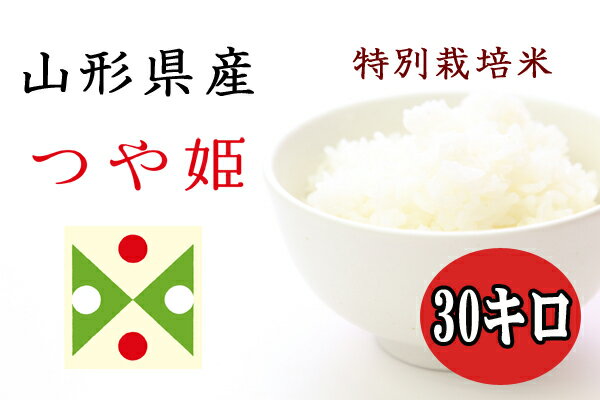 つや姫 30kg 玄米 特別栽培米 特A米5kg×6ゴールド袋 送料無料 山形県産つや姫 30kg 特別栽培米 庄内米つや姫30kg 令和5年産 1等米 3