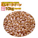 送料無料 広島県産ミルキークイーン 10kg 玄米 5kg×2青袋令和元年産 1等米