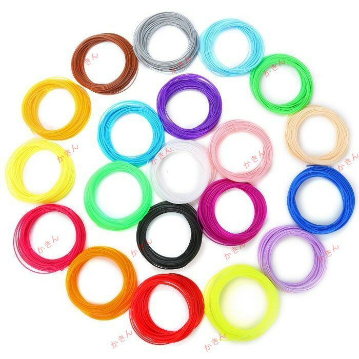 3Dプリンター 材料 パック セット 1.75MM 5M 10M フィラメント3Dプリンター フィラメント