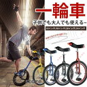 一輪車 スタンド付 ユニサイクル 組み立て式 競技用 大人用 子供用