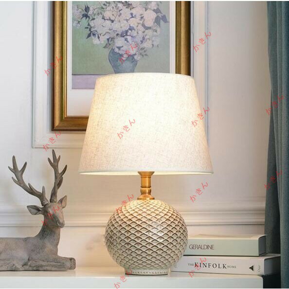 デスクライト 照明スタンドライト 陶器卓上ステンド