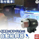 魚自動給餌器 自動餌やり機 魚 魚のエサ 自動 餌やり装置 餌やり機 旅行 留守 出張 金魚 熱帯魚 水槽 魚用 オートフィーダー おすすめ