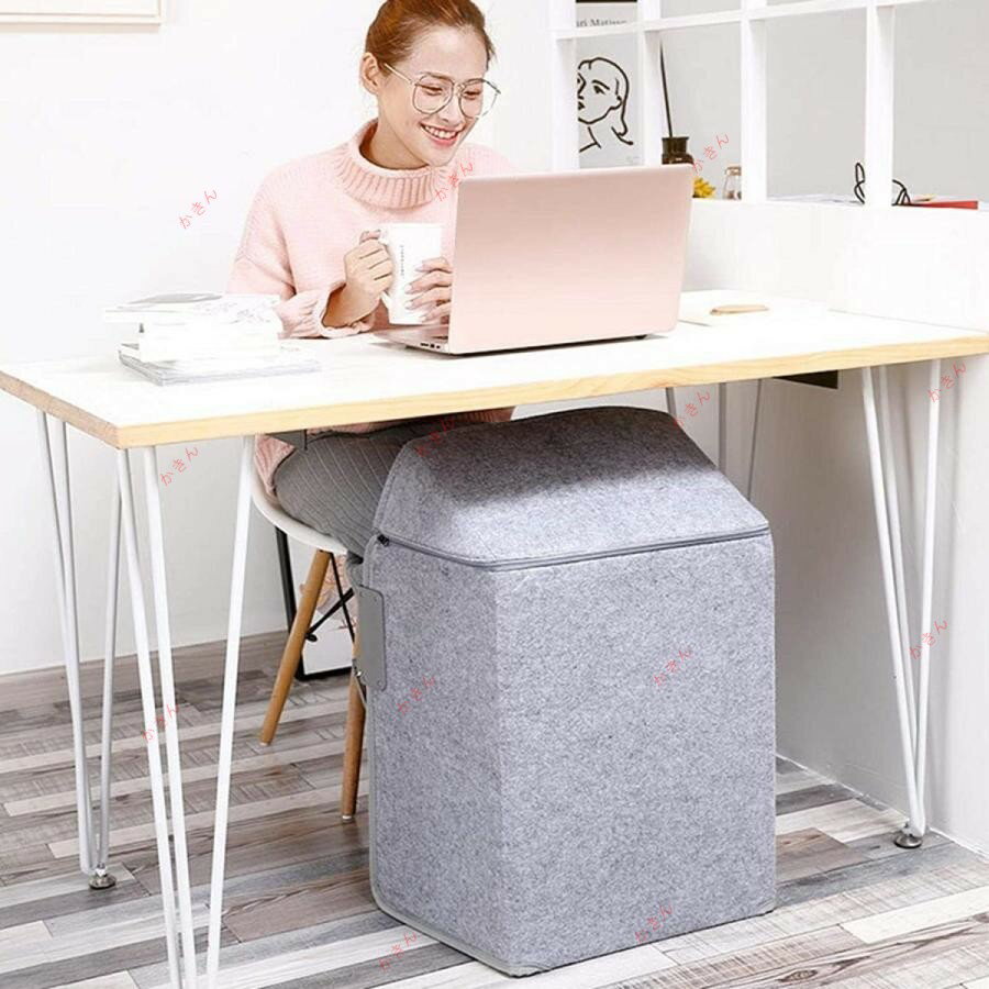 デスクヒーター 薄型パネルヒーター 4面加熱 新型高温加熱（30秒） 省エネ 足元ヒーター ポータブル 自動オフ 過熱保護 6時間タイマー付き 5段階温度調節