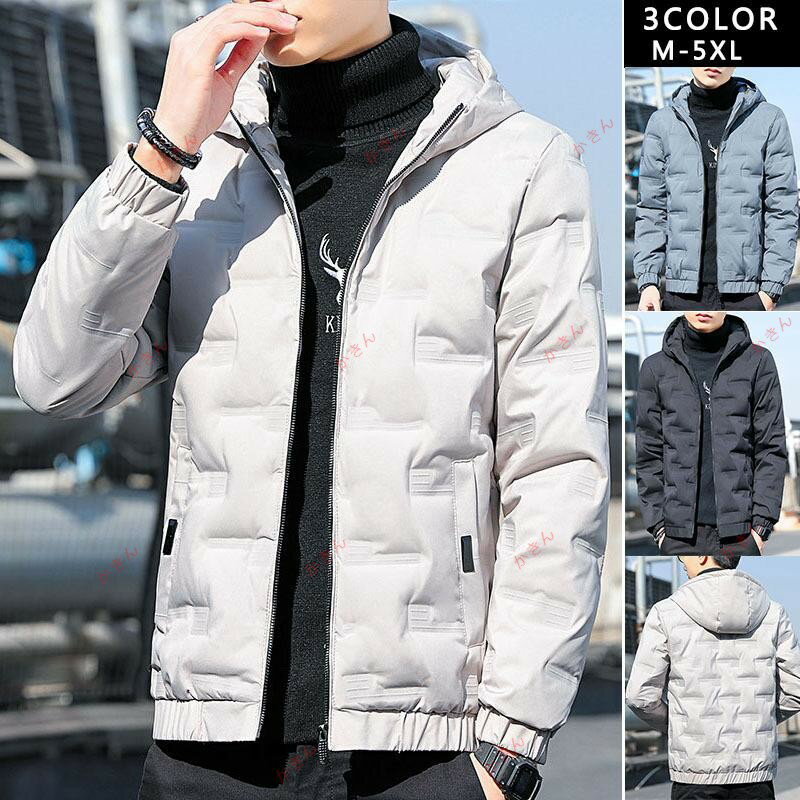 Down Coat - ダウンジャケット メンズ ジャンバー ダウンコート 中綿40代 50代 軽い 細身 冬アウター 30代 ジャケット 紳士服 おしゃれ 大きいサイズ
