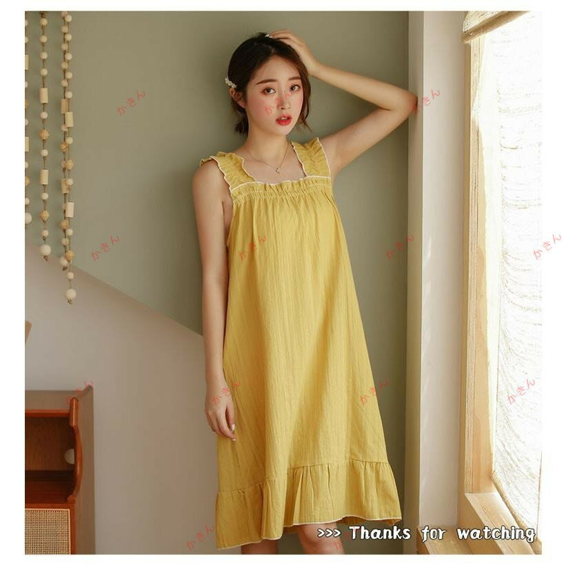 パジャマ レディース 夏 ルームウェア ネグリジェ 綿 大きいサイズ ワンピースタイプ ネグリジェ 寝巻き 部屋着 ナイトウェア 可愛い 着心地 ゆったり