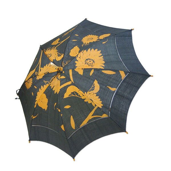 麻の日傘　ひまわり