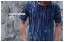 草木染めオーガニックコットンTシャツ 滝