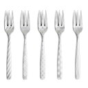 カトラリーセット DRESS Tea Fork Set シルバー5本入り【カトラリーセット カトラリー 日本製 ステンレス シンプル フォーク ティーフォーク セット シルバー 食器 おしゃれ デザイン 誕生日プレゼント ホワイトデー 結婚祝い】