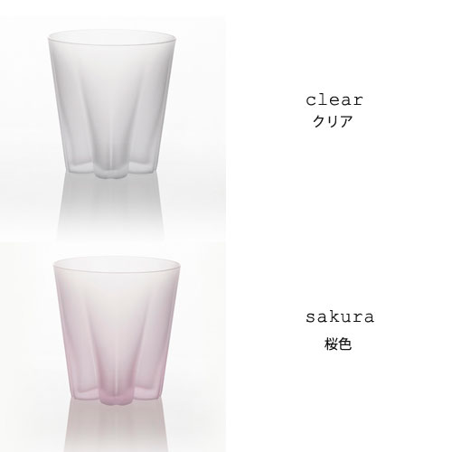 桐箱入り SAKURASAKU 雪桜 ROCKglass ［サクラサク雪桜ロックグラス］ペアセット【グラス 日本製 ロッググラス 日本酒 ペア セット キッチン 食器 桜 サクラ 木箱 おしゃれ 男性 女性 ギフト 新婚 結婚祝い お正月 誕生日プレゼント】