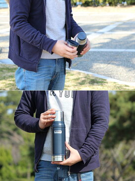 スタンレー 水筒 クラシック 真空ボトル 0.47L【クラシックボトル スポーツボトル コップ付き ステンレスマグボトル 魔法瓶 保冷 保温 おしゃれ メンズ 子供 キッズ マイボトル マイ水筒 ミリタリー 保温ポット 運動会 ピクニック プレゼント 新生活】