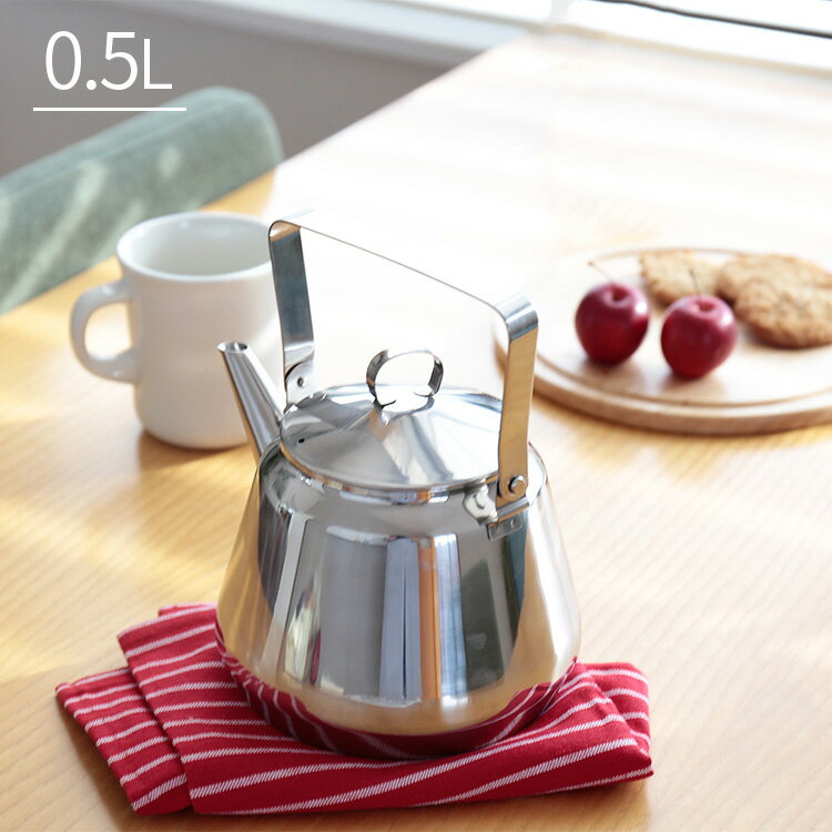 OPA Mari ケトル 0.5L【ステンレス マリ 防腐 オパ KETTLE ガス 対応 IH 対応 北欧 フィンランド やかん ポット キッチン キッチン雑貨 500ml 500 OPA社 おしゃれ 可愛い 女性 母の日 結婚祝い ギフト 誕生日プレゼント】のサムネイル