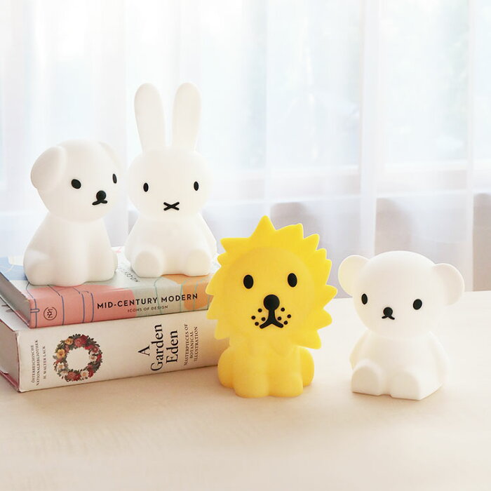 ミッフィーBundle Of Light【ミニサイズ グッズ 授乳ライト LED ナイトライト バンドルライト 間接照明 miffy ミッフィー ボリス ライオン 子供部屋 寝室 可愛い 子供 キッズ Mr.Maria 誕生日 出産祝い プレゼント 男の子 女の子 父の日 実用的】