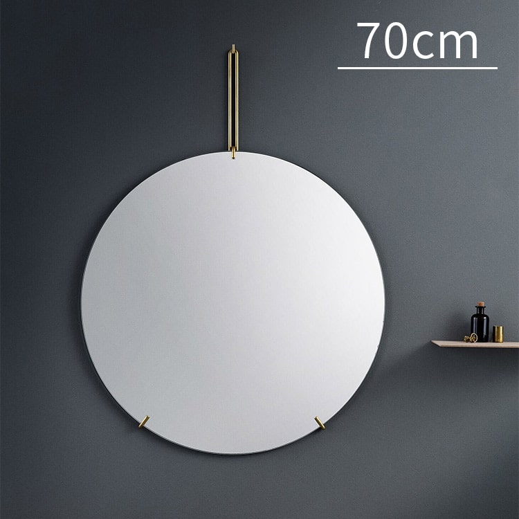 WALL MIRROR ウォールミラー 70cm MOEBE ムーベ【ミラー 鏡 壁掛け 壁 ノンフレーム インテリア雑貨 円形 まる 丸型 大型 大きい シンプル ドイツ ドイツ製 北欧 インテリア テイスト おしゃれ…