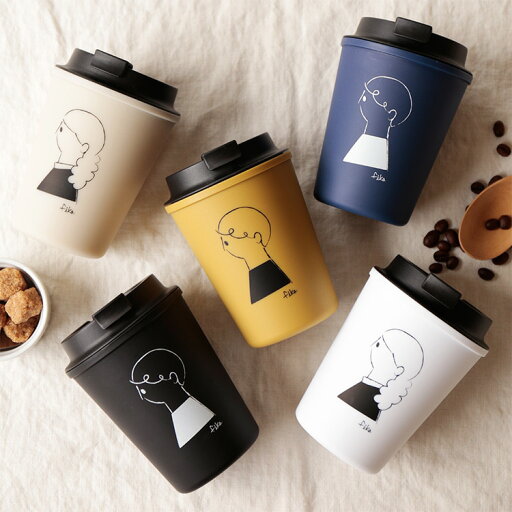 kakko (カッコ)のウォールマグ スリーク fika フィーカ リバーズ【マイボトル タンブラー コップ カップ コーヒー 350ml 蓋付き アウトドア オフィス くすみ カラー 雑貨 車 持ち歩き おしゃれ 可愛い 誕生日 プレゼント 実用的 女友達 ギフト 贈り物 ペア kakko】(キッチン)