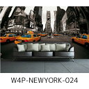 【在庫処分】 輸入壁紙 イギリス1WALL 紙 315×252センチ W4P-NEWYORK-024