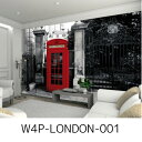 【在庫処分】輸入壁紙 イギリス1WALL 紙 315×252センチ W4P-LONDON-001