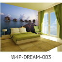 【在庫処分】 輸入壁紙 イギリス1WALL 紙 315×252センチ W4P-DREAM-003