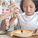 焼印 入門セット 家庭用 送料込 初心者に!100W電熱コテ パワーコントローラー小 ブラシ付 焼き印 オリジナルデザインから選べる 鋳鉄 お菓子 誕生日 父 ...