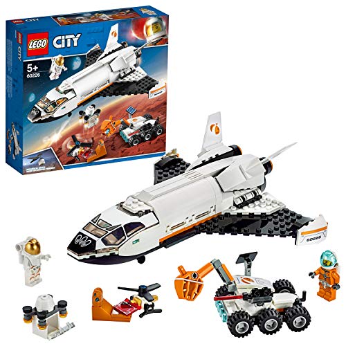 レゴ シティ（売れ筋ランキング） レゴ LEGO シティ 超高速! 火星探査シャトル 60226 レゴブロック レゴシティおもちゃ スペースシャトル 飛行機 宇宙 ミニフィグ セット