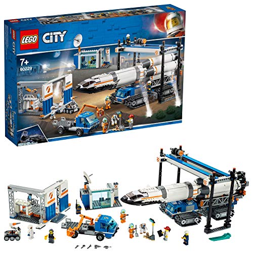 レゴ LEGO シティ 巨大ロケットの組み立て工場 60229 レゴブロック レゴシティ ロケット 飛行機 おもちゃ 宇宙 ミニフィグ セット