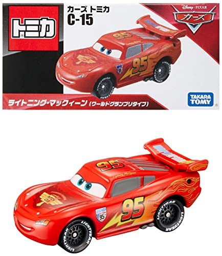 ディズニー カーズ トミカ C-15 ライトニング・マックィーン ワールドグランプリタイプ ミニカー アニメ マックィーン おもちゃ 車