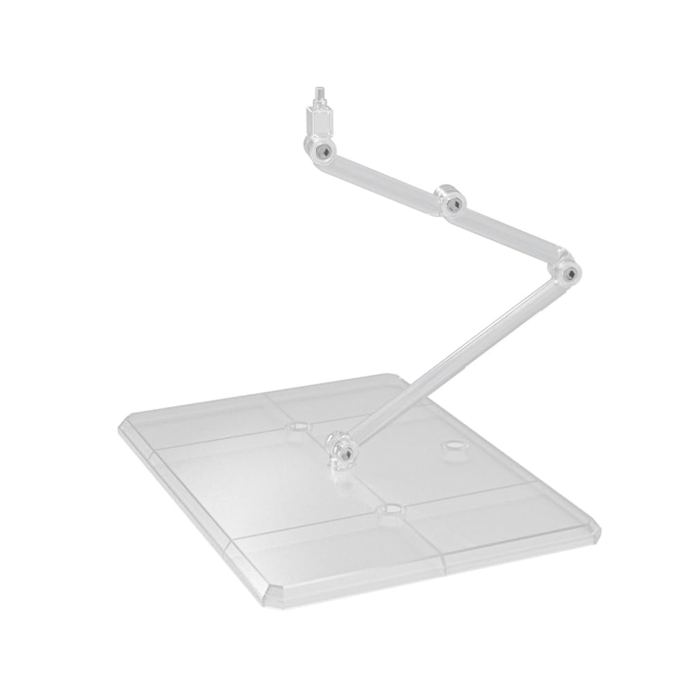 バンダイスピリッツ アクションベース8 クリアカラー プラモデル用ディスプレイスタンド アクションベ..