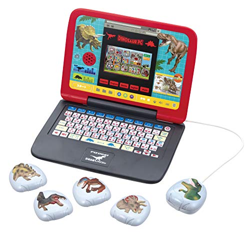 タブレットトイ マウスでバトル!! 恐竜図鑑パソコン 子どもパソコン おもちゃ 子供パソコン プレゼント 知育 勉強 学習