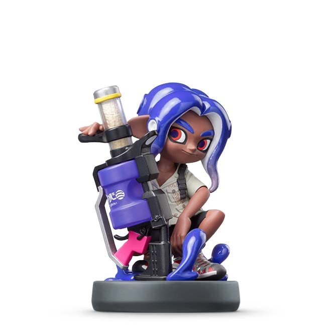 amiibo オクトリング ブルー スプラトゥーンシリーズ アミーボ ニンテンドースイッチ 任天堂 Nintendo Switch スプラトゥーン 2