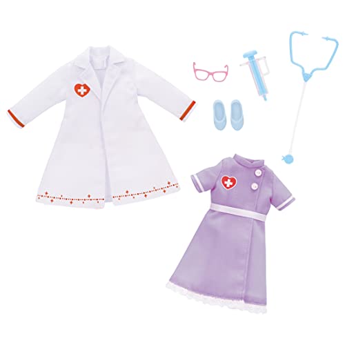 リカちゃん LW-14 ドクター&ナースドレスセット リカちゃん人形 服 洋服 医者 看護婦 おもちゃ