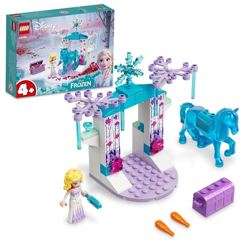 レゴ ディズニープリンセス レゴ LEGO ディズニープリンセス エルサとノックの氷の馬小屋 43209 おもちゃ レゴブロック レゴディズニー ミニフィグ セット 4歳以上