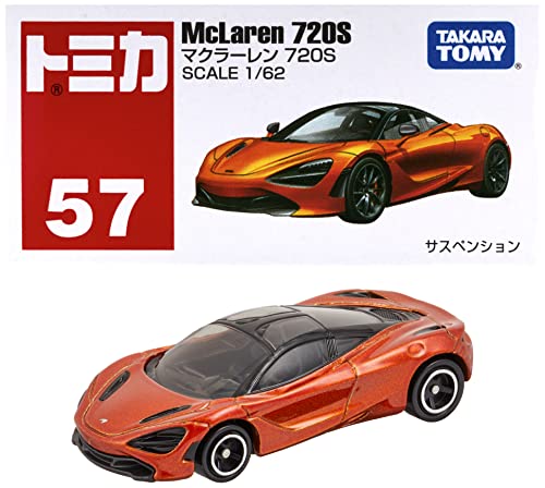 タカラトミー トミカ No.57 マクラーレン 720S 箱 ミニカー おもちゃ タカラトミー 3歳以上 スポーツカー