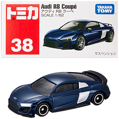 トミカ No.38 アウディ R8 クーペ 箱 ミニカー 車 おもちゃ スポーツカー タカラトミー