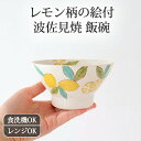 茶碗 くらわんか碗 レモン 陶器 波