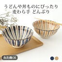 ポイント2倍 5/16まで|どんぶり 橙 青 陶器 麦わら手 美濃焼 丼 麺鉢|おしゃれ かわいい 手仕事 和食器 日本製 ギフト プレゼント 結婚祝い 母の日