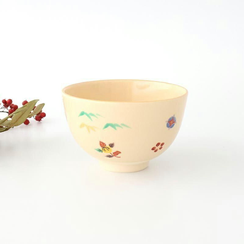 Rakuten - 抹茶碗 色絵宝尽くし 陶器 蔵珍窯 美濃焼 小鉢｜おしゃれ かわいい 手仕事 和食器 日本製 ギフト プレゼント 結婚祝い