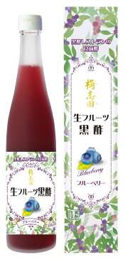 公式【生フルーツ黒酢 ブルーベリー】500ml 黒酢 酢 ビネガー 飲むお酢 フルーツ酢 果実酢 黒酢ドリンク ギフト プレゼント かくいだ