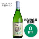 【2023年産】井筒ワイン 無添加ナイヤガラ〔白・甘口〕 720ml / 日本ワイン 長野県産 酸化防止剤不使用 ANM 013989