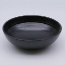 美濃焼 黒釉 5寸丸鉢 (中鉢) 16.2x5.3cm