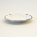 【ポイント20倍★マラソン期間】ブルーライン 14cmプレート おしゃれ カフェ 北欧 プレート カフェ食器 カフェ風 テーブルウェア 磁器 美濃焼 モダン シ...