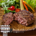 お歳暮 ハンバーグ ギフト 冷凍 送料無料 格之進 金格ハンバーグ （10個セット） 国産牛 白金豚