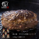 格之進 ハンバーグ ハンバーグ 温めるだけ レトルト 冷凍 送料無料 格之進 ヤケテル黒格ハンバーグ （約120g×5個セット） 黒毛和牛 無添加