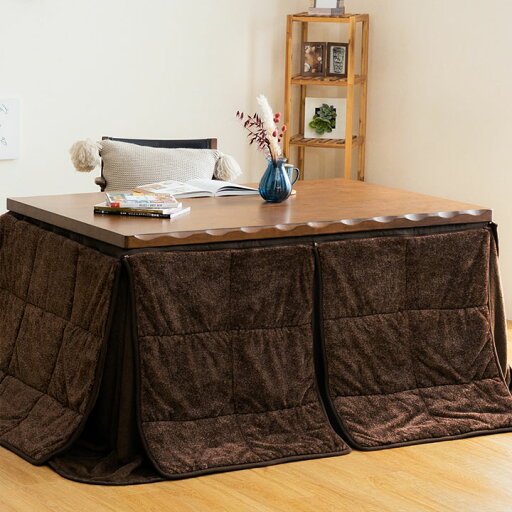 ハイタイプ こたつ布団 正方形 洗える お手入れ簡単 ブラウン 約235×235cm ハイタイプ こたつ布団 正方形 洗える お手入れ簡単 ブラウン 約235×235cm