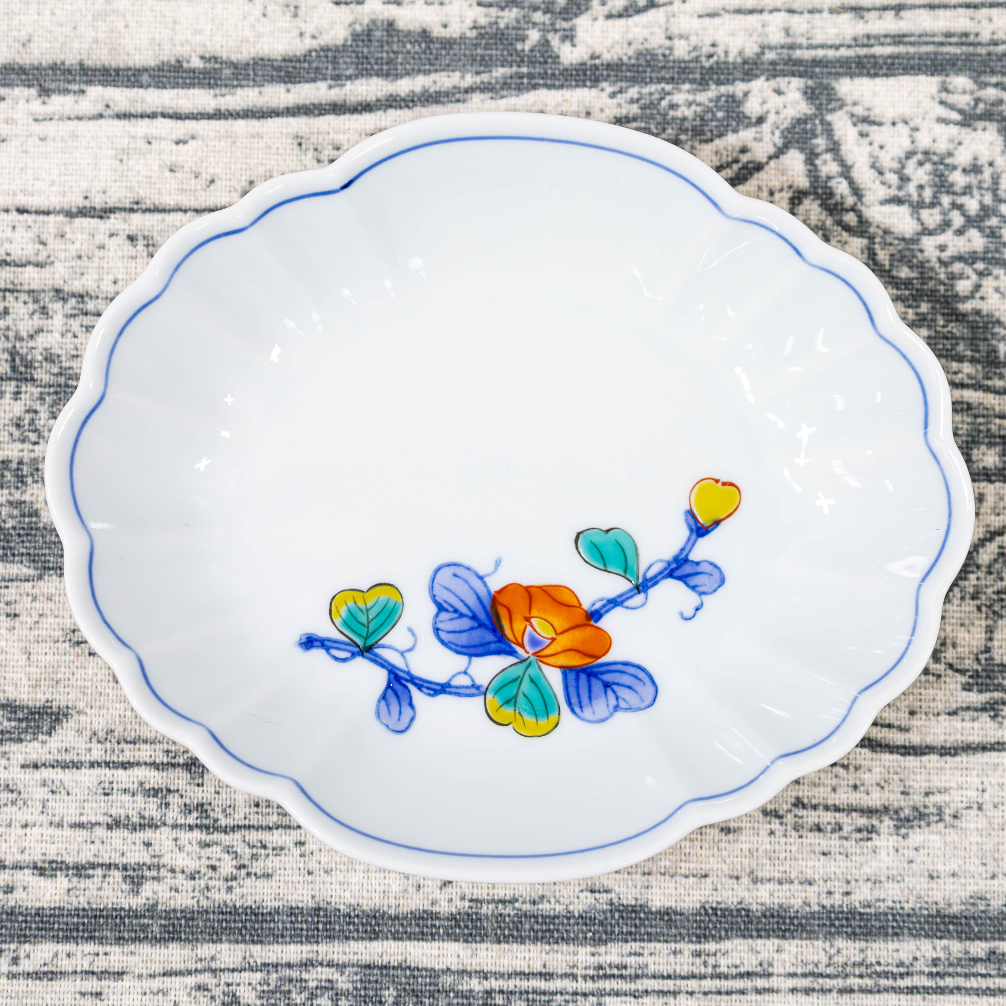 楽天市場】有田焼 華山（形状（皿・プレート）楕円）（食器｜食器